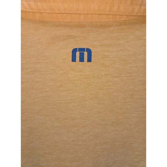 Travis Mathew Mens XL Peach Polo (Tour 19) - Picture 7 of 9